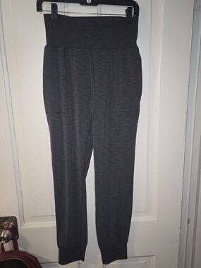 Athleta Charcoal Gray High-Waist Jogger Pants - Women